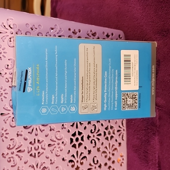 iPhone 11 Pro Glitter Bling Case Blue Gradient Color (NIB) - Picture 2 of 5